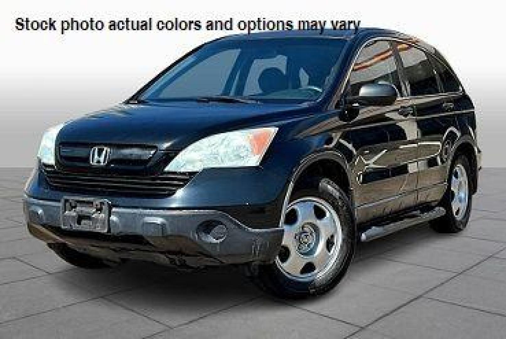 2008 BLACK Honda CR-V (JHLRE38398C) with an 4-Cyl VTEC 2.4 Liter engine, Automatic 5-Spd w/Overdrive transmission, located at 412 Auto Vista Drive, Palmdale, 93551, (661) 945-0620, 34.592636, -118.136681 - Photo#0