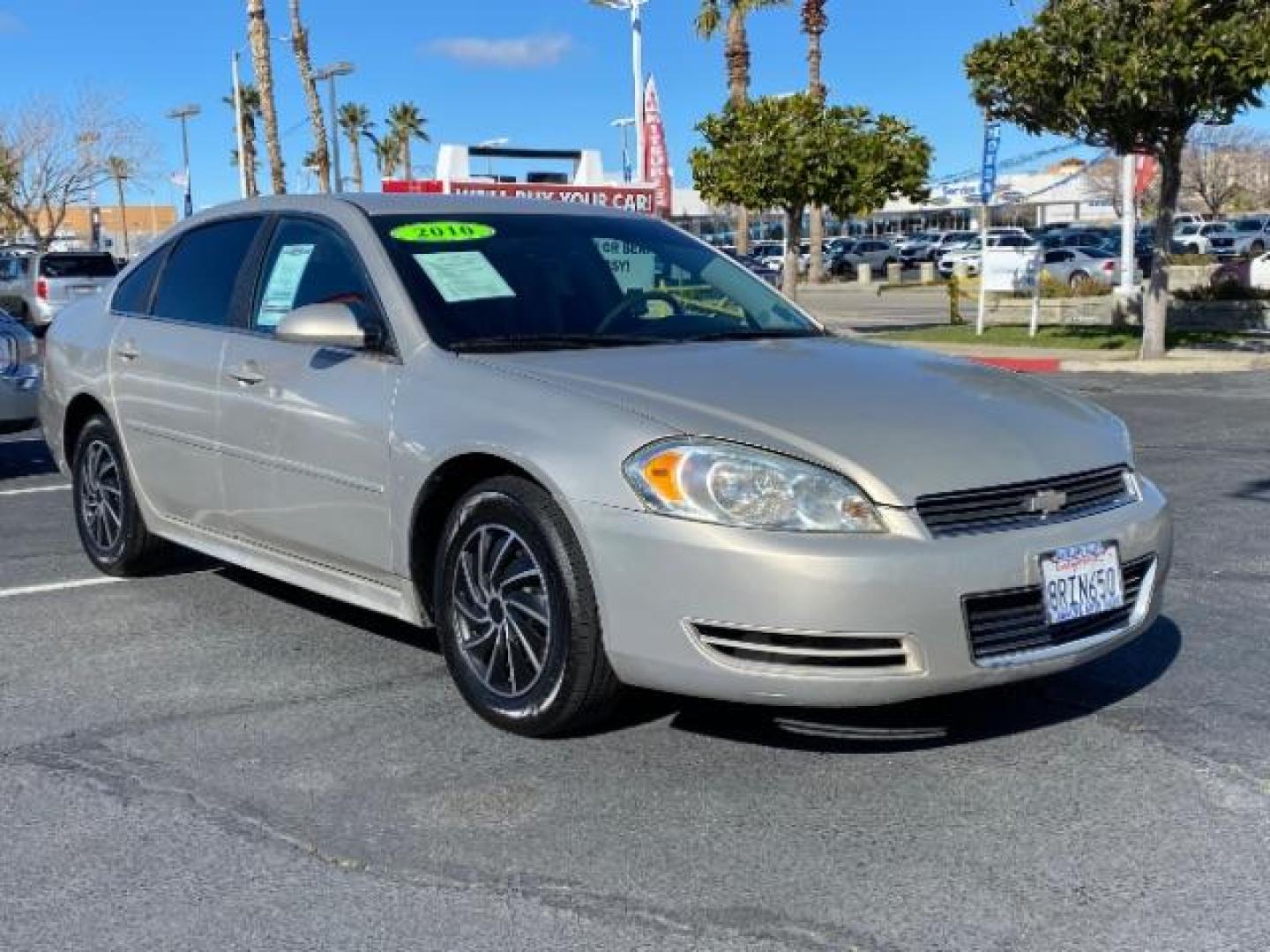 2010 GOLD Chevrolet Impala (2G1WA5EN9A1) with an 6-Cyl 3.5 Liter engine, Automatic 4-Spd w/Overdrive transmission, located at 412 Auto Vista Drive, Palmdale, 93551, (661) 945-0620, 34.592636, -118.136681 - Photo#0