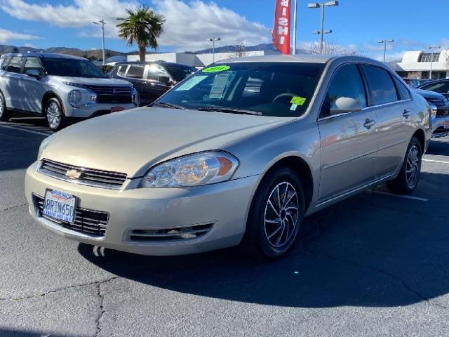 2010 GOLD Chevrolet Impala (2G1WA5EN9A1) with an 6-Cyl 3.5 Liter engine, Automatic 4-Spd w/Overdrive transmission, located at 412 Auto Vista Drive, Palmdale, 93551, (661) 945-0620, 34.592636, -118.136681 - Photo#2