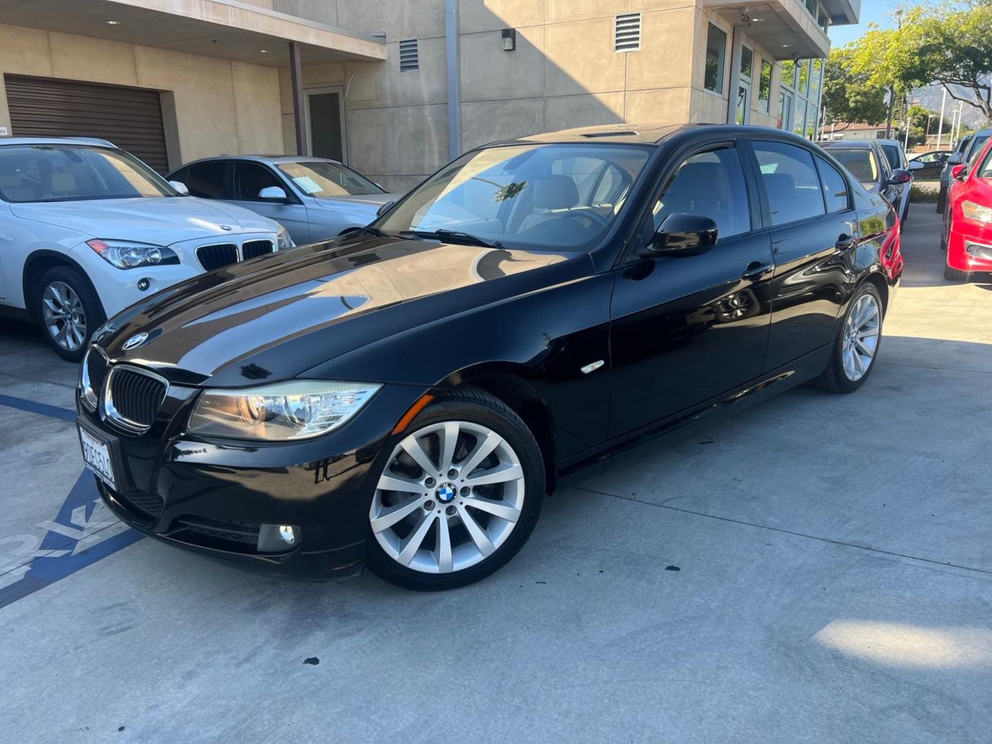 2011 Black /tan BMW 3-Series 328i (WBAPH7C58BE) with an 3.0L L6 DOHC 24V engine, located at 30 S. Berkeley Avenue, Pasadena, CA, 91107, (626) 248-7567, 34.145447, -118.109398 - New Tire! Leather Interior! Looks and Drives Good! Bad credit? We can help! We are the bank. All our cars are thoroughly inspected and reconditioned by our technicians. FREE CARFAX report. Stop by or call to speak with our friendly staff. Whether you have bad credit, no credit, bankruptcy, or repo - Photo#0