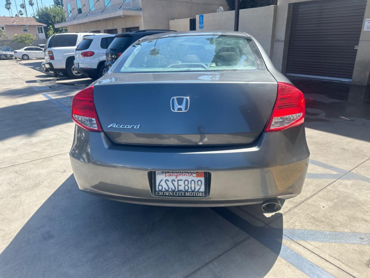 2011 Gray metallic /BLACK Honda Accord Cpe EX Coupe AT (1HGCS1B75BA) with an 2.4L L4 DOHC 16V engine, 5-Speed Automatic transmission, located at 30 S. Berkeley Avenue, Pasadena, CA, 91107, (626) 248-7567, 34.145447, -118.109398 - Moon Roof! New Tires! Nice Interior! Looks and Drives Good! Bad credit? We can help! We are the bank. All our cars are thoroughly inspected and reconditioned by our technicians. FREE CARFAX report. Stop by or call to speak with our friendly staff. Whether you have bad credit, no credit, bankruptcy - Photo#4