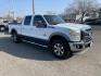 2011 Oxford White/Sterling Grey Ford F-250 Super Duty Lariat (1FT7W2BT3BE) with an 6.7L Power Stroke 6.7L Biodiesel Turbo V8 400hp 800ft. lbs. Common Rail Direct Injection engine, 6-Speed Shiftable Automatic transmission, located at 800 Riverside Ave, Roseville, CA, 95678, 916-773-4549 & Toll Free: 866-719-4393, 38.732265, -121.291039 - DIESEL CREW CAB 4X4 LARIAT ONE OWNER SERVICE RECORDS ON CLEAN CARFAX - Photo#1