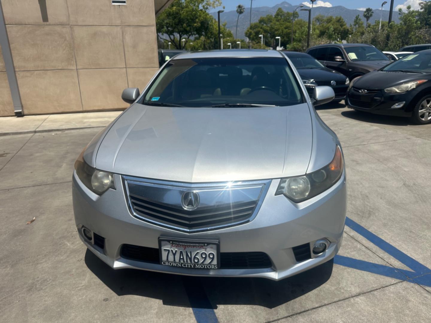 2012 Silver Metallic /Gray Acura TSX 5-Speed AT (JH4CU2F4XCC) with an 2.4L L4 DOHC 16V engine, 5-Speed Automatic transmission, located at 30 S. Berkeley Avenue, Pasadena, CA, 91107, (626) 248-7567, 34.145447, -118.109398 - Bluetooth Connection! Moon-roof! new tires! Low Miles! This 2012 Acura TSX 5-Speed AT looks and drives good. Bad credit? We can help! We are the bank. All our cars are thoroughly inspected and reconditioned by our technicians. FREE CARFAX report. Stop by or call to speak with our friendly staff. W - Photo#7