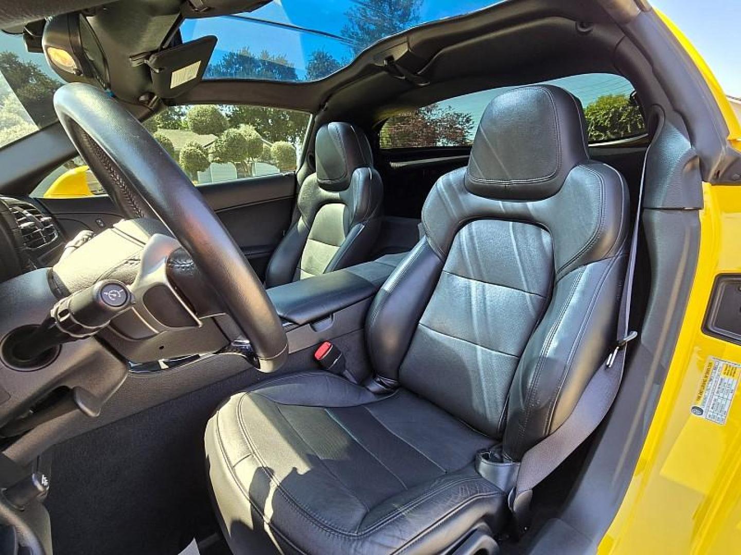 2012 YELLOW Chevrolet Corvette (1G1YG2DW7C5) with an V8 6.2 Liter engine, Auto 6-Spd w/Paddle Shft transmission, located at 246 E Walker St., Orland, 95963, (530) 865-5800, 39.747589, -122.178398 - Photo#8