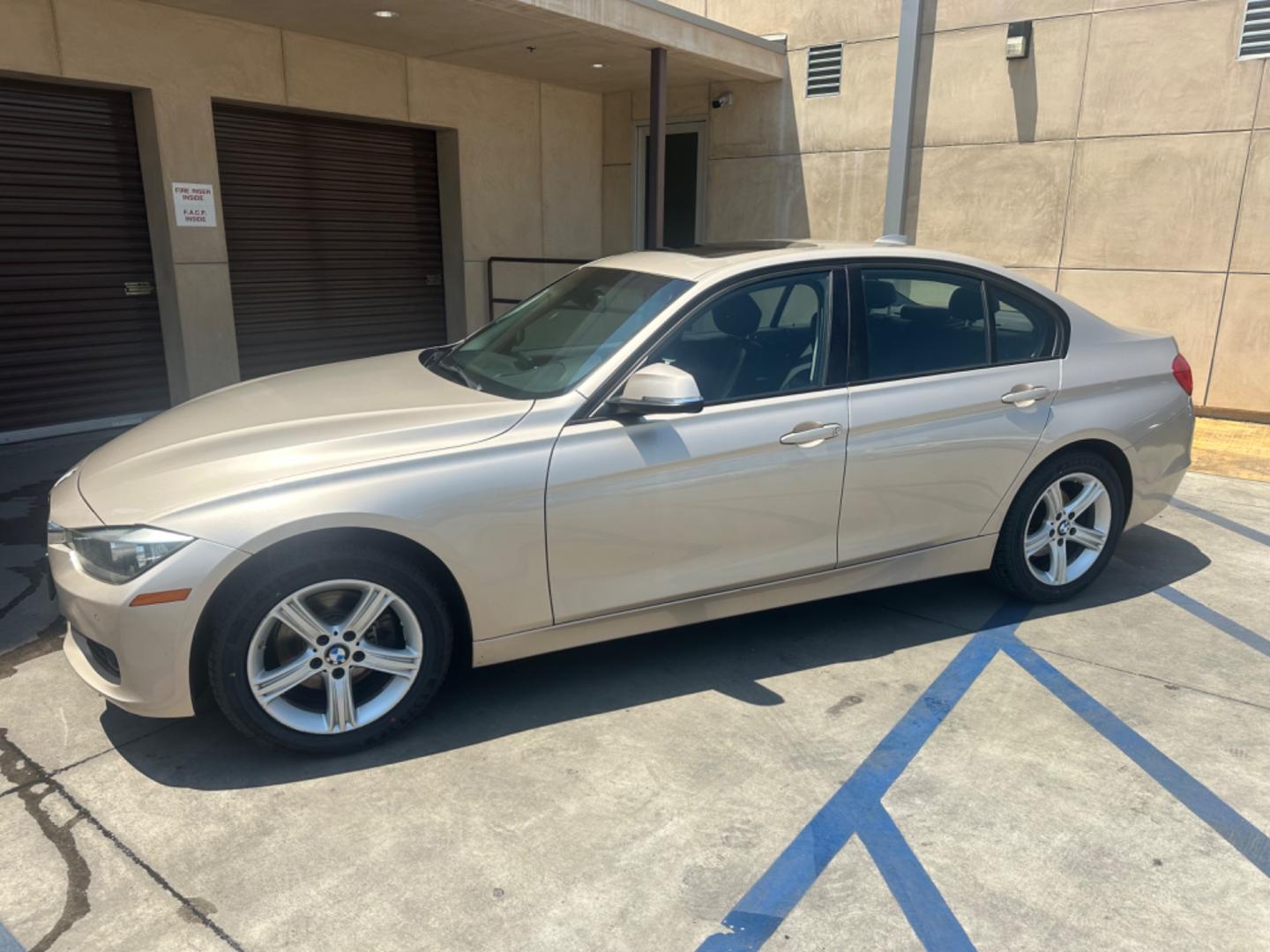 2013 Mojave Metallic /Tan BMW 3-Series (WBA3C1C53DF) , located at 30 S. Berkeley Avenue, Pasadena, CA, 91107, (626) 248-7567, 34.145447, -118.109398 - Photo#3