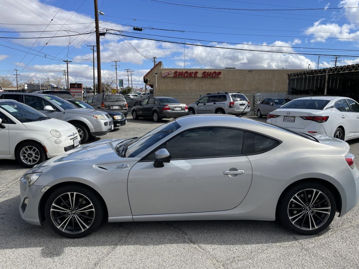 2013 Scion FR-S 6AT (JF1ZNAA15D2) with an 2.0L H4 16V engine, 6-Speed Automatic transmission, located at 44356 Date Ave., Lancaster, CA, 93534, (661) 945-6555, 34.688919, -118.139374 - Photo#1