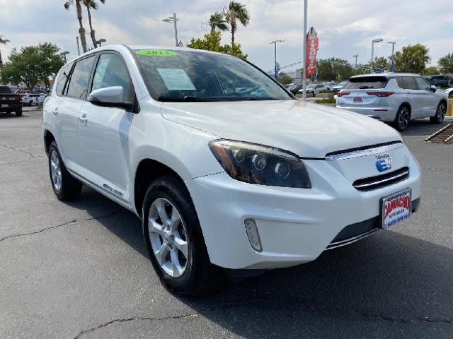 2013 WHITE Toyota RAV4 EV (2T3YL4DV2DW) with an AC Electric Motor engine, Single-Speed Fixed Gear transmission, located at 412 Auto Vista Drive, Palmdale, 93551, (661) 945-0620, 34.592636, -118.136681 - Photo#0