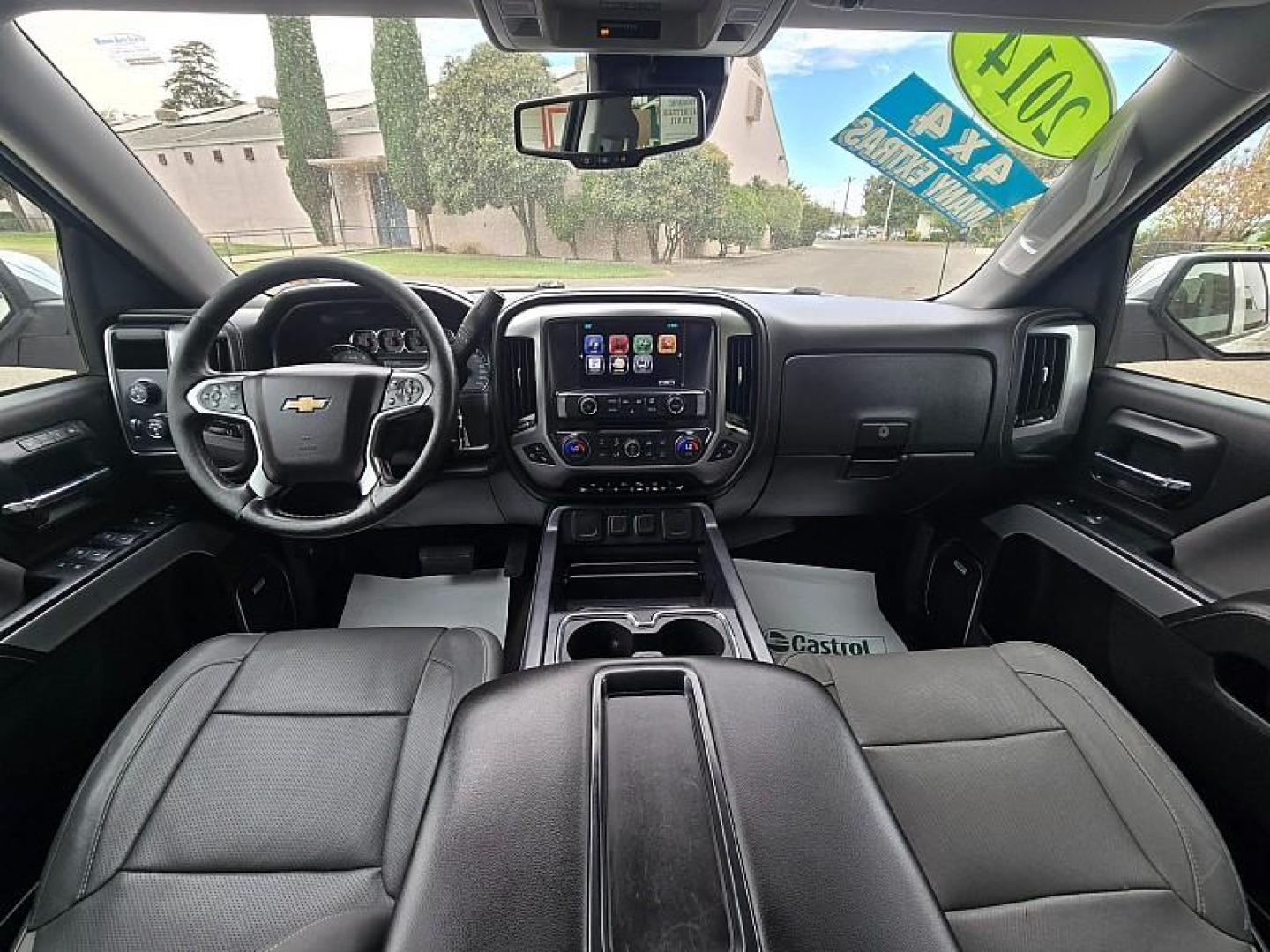 2014 WHITE Chevrolet Silverado 1500 4WD (3GCUKSEC1EG) with an V8 EcoTec3 Flex Fuel 5.3L engine, Auto 6-Spd HD Overdrive transmission, located at 246 E Walker St., Orland, 95963, (530) 865-5800, 39.747589, -122.178398 - Photo#18