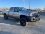 2014 Steel Gray Metallic GMC Sierra 2500HD Denali (1GT125E88EF) with an 6.6L Duramax 6.6L Diesel Turbo V8 397hp 765ft. lbs. Common Rail Direct Injection engine, Allison 1000 6-Speed Shiftable Automatic transmission, located at 800 Riverside Ave, Roseville, CA, 95678, 916-773-4549 & Toll Free: 866-719-4393, 38.732265, -121.291039 - DURAMAX DIESEL CREW CAB 4X4 Z71 DENALI LIFTED MOON ROOF ALLISON TRANSMISSION SERVICE RECORDS ONE OWNER - Photo#1