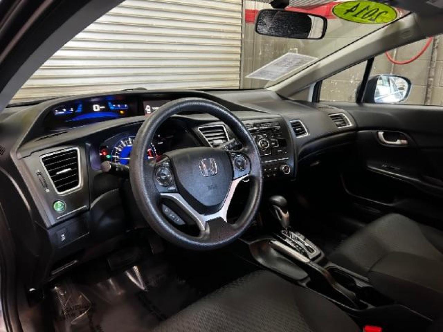 2014 GRAY Honda Civic Sedan (19XFB2F53EE) with an 4-Cyl 1.8 Liter engine, Automatic CVT transmission, located at 412 Auto Vista Drive, Palmdale, 93551, (661) 945-0620, 34.592636, -118.136681 - Photo#9