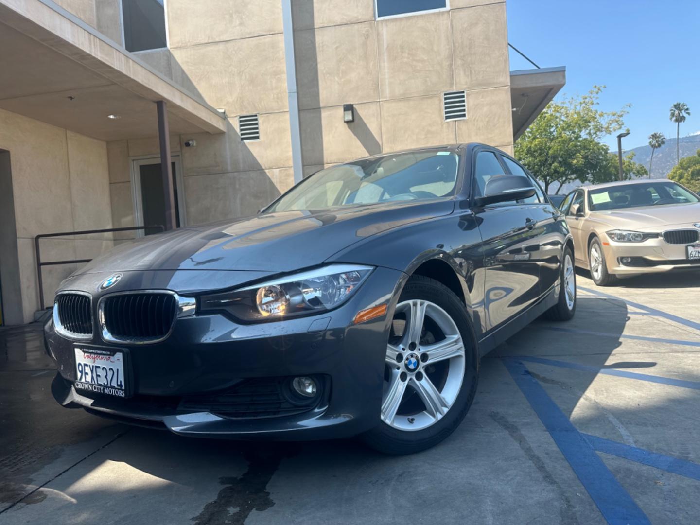 2015 Space Gray Metallic /Black BMW 3-Series Letther (WBA3D5C58FK) with an 4 Cylinder engine, Automatic transmission, located at 30 S. Berkeley Avenue, Pasadena, CA, 91107, (626) 248-7567, 34.145447, -118.109398 - XDRIVE!! DIESEL!! GOOD MPG!! - Photo#0