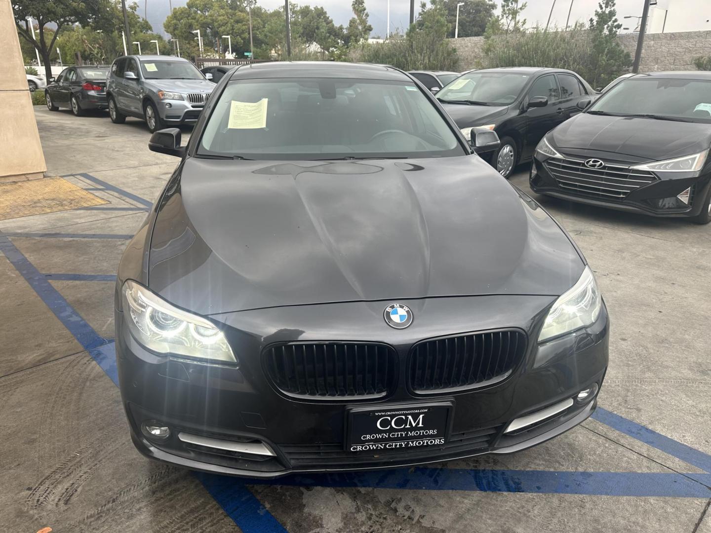 2015 Space Gray Metallic /Black BMW 5-Series Leather (WBA5A5C50FD) with an 2.0 engine, Automatic transmission, located at 30 S. Berkeley Avenue, Pasadena, CA, 91107, (626) 248-7567, 34.145447, -118.109398 - Crown City Motors is a used “Buy Here Pay Here” car dealer in Pasadena CA. “Buy Here Pay Here” financing, means that when you purchase your vehicle from our dealership, that you make the payments to the dealership as well. We do not need the banks approval to get you approved for a used auto - Photo#36