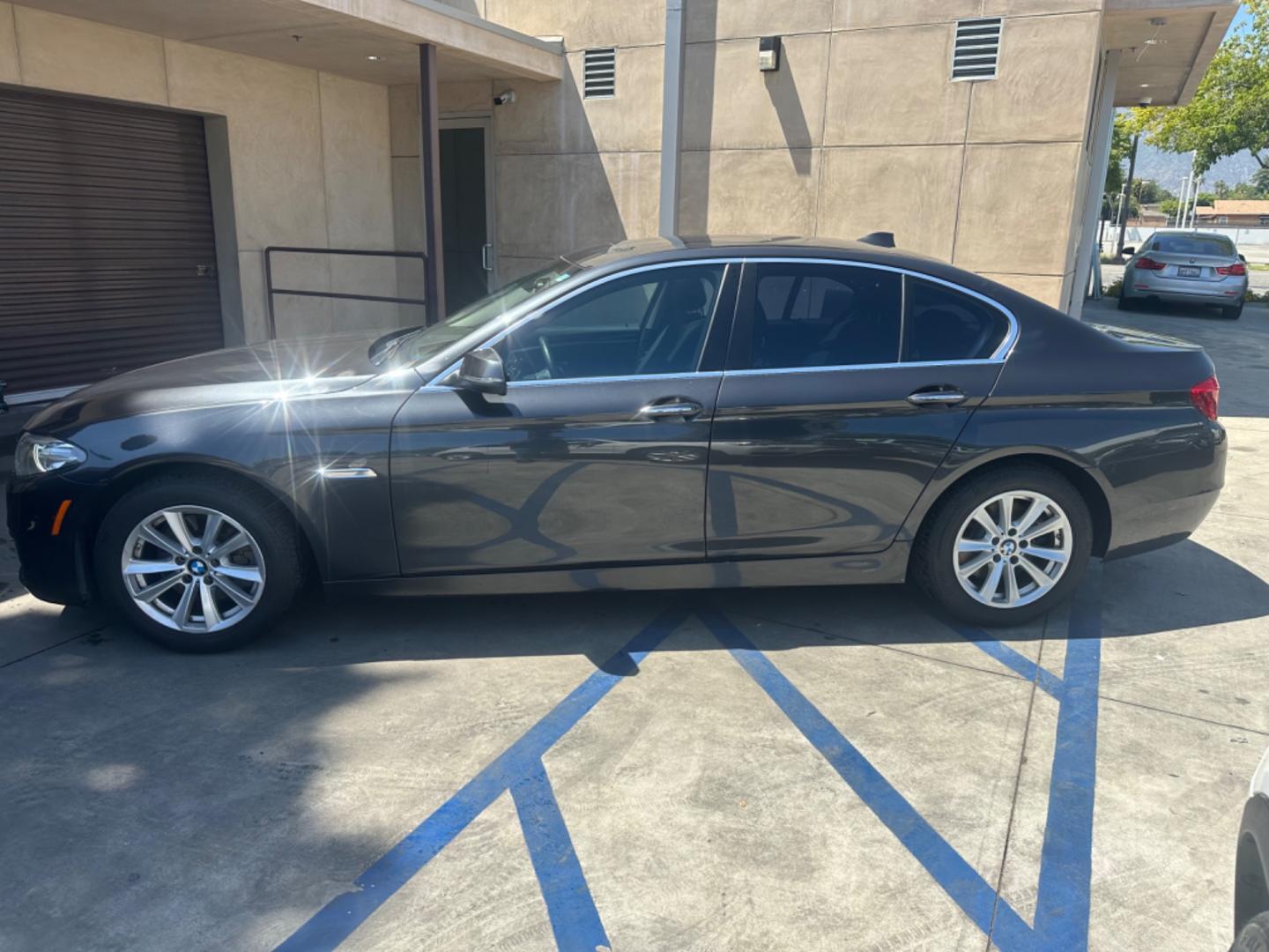 2015 Space Gray Metallic /Black BMW 5-Series Leather (WBA5A5C50FD) with an 2.0 engine, Automatic transmission, located at 30 S. Berkeley Avenue, Pasadena, CA, 91107, (626) 248-7567, 34.145447, -118.109398 - Crown City Motors is a used “Buy Here Pay Here” car dealer in Pasadena CA. “Buy Here Pay Here” financing, means that when you purchase your vehicle from our dealership, that you make the payments to the dealership as well. We do not need the banks approval to get you approved for a used auto - Photo#13