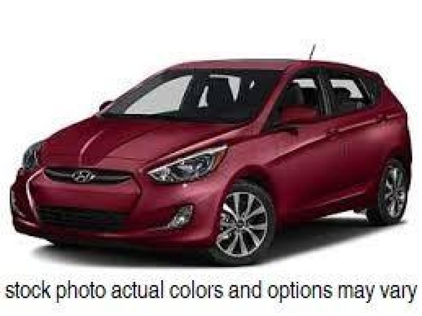 2015 Burgundy Hyundai Accent (KMHCT4AE0FU) with an 4-Cyl 1.6 Liter engine, Auto 6-Spd w/Overdrive transmission, located at 412 Auto Vista Drive, Palmdale, 93551, (661) 945-0620, 34.592636, -118.136681 - Photo#0