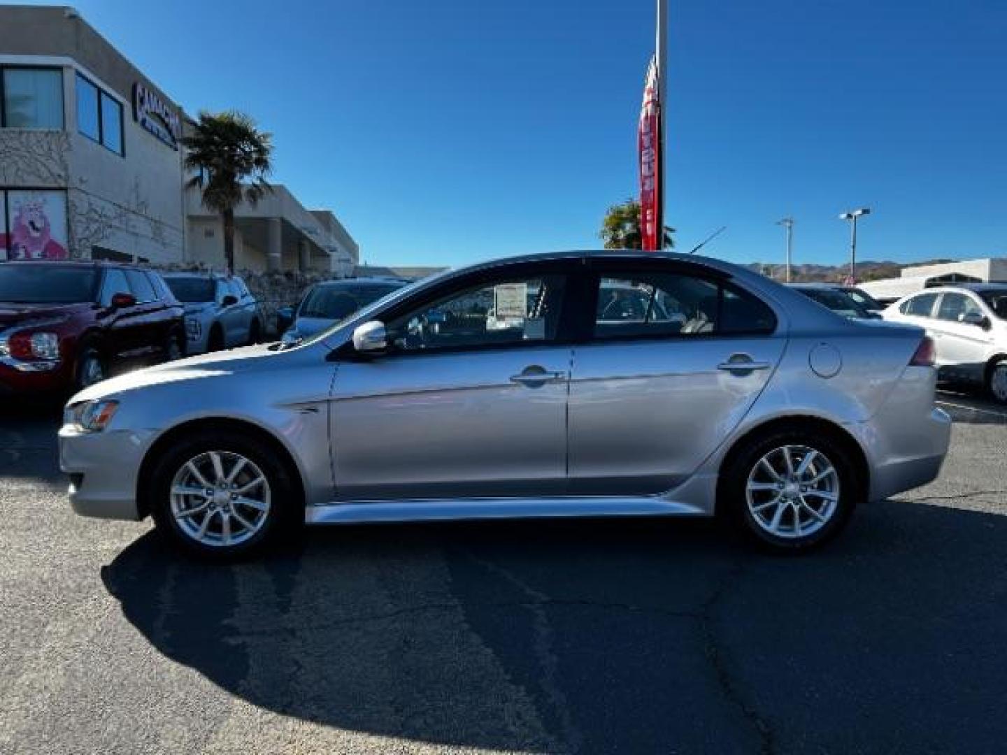 2015 Mitsubishi Lancer (JA32U2FU8FU) with an 4-Cyl 2.0 Liter engine, Automatic CVT transmission, located at 412 Auto Vista Drive, Palmdale, 93551, (661) 945-0620, 34.592636, -118.136681 - Photo#3