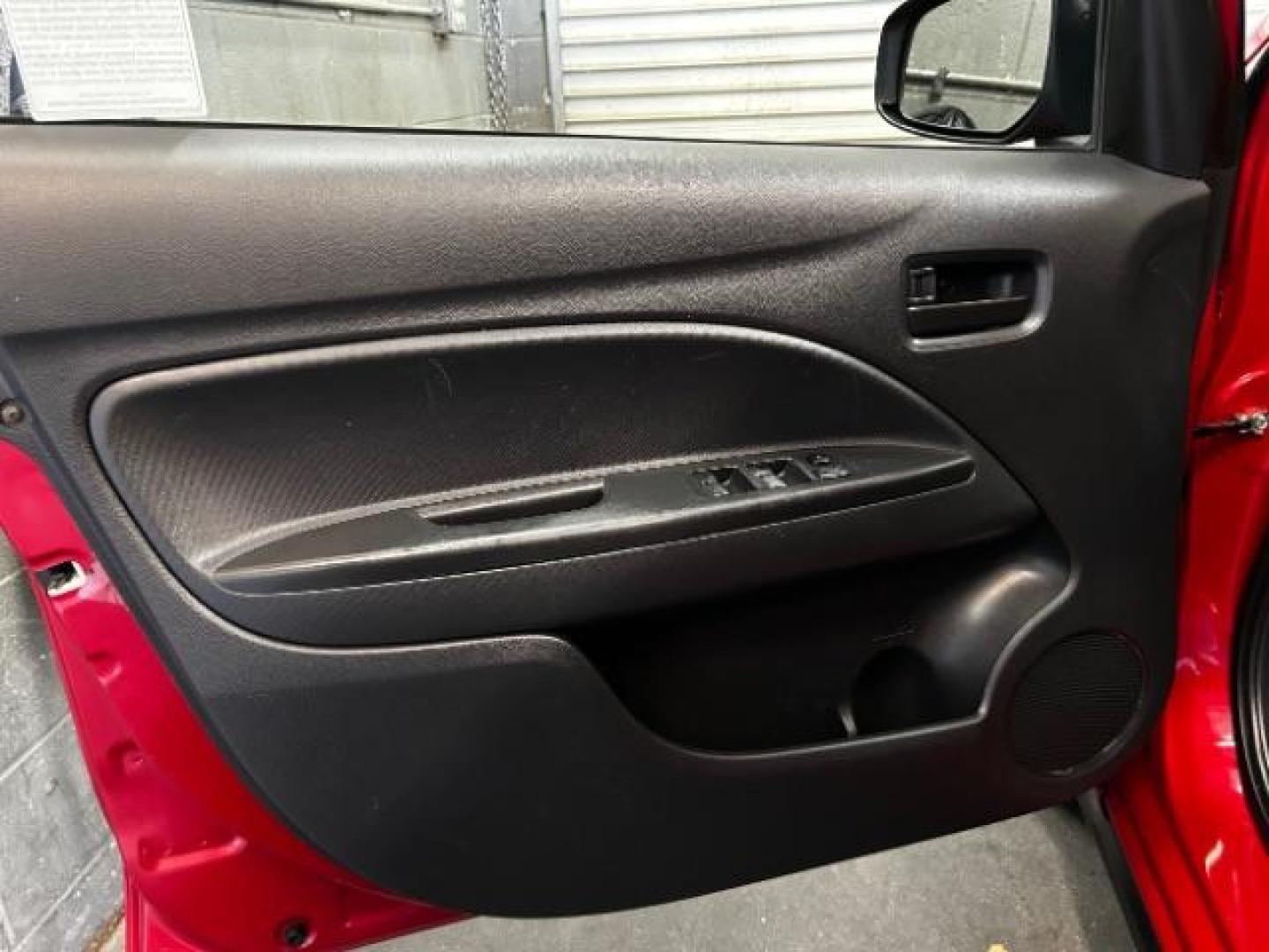 2015 RED Mitsubishi Mirage (ML32A3HJ9FH) with an 3-Cyl 1.2 Liter engine, Automatic CVT transmission, located at 412 Auto Vista Drive, Palmdale, 93551, (661) 945-0620, 34.592636, -118.136681 - Photo#8