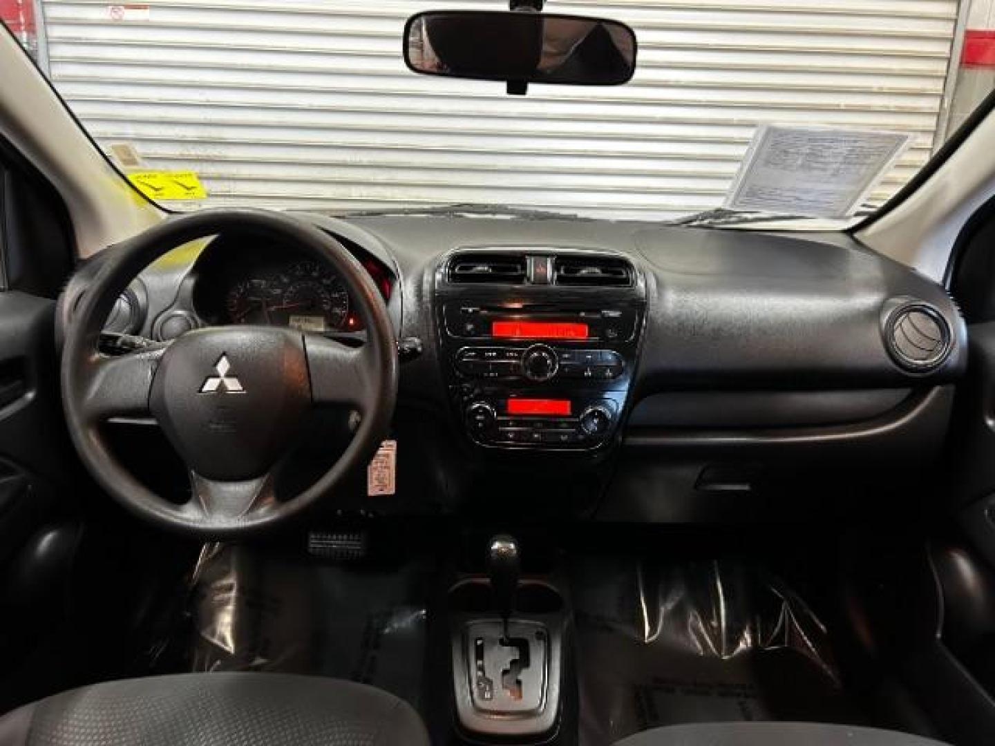 2015 RED Mitsubishi Mirage (ML32A3HJ9FH) with an 3-Cyl 1.2 Liter engine, Automatic CVT transmission, located at 412 Auto Vista Drive, Palmdale, 93551, (661) 945-0620, 34.592636, -118.136681 - Photo#10