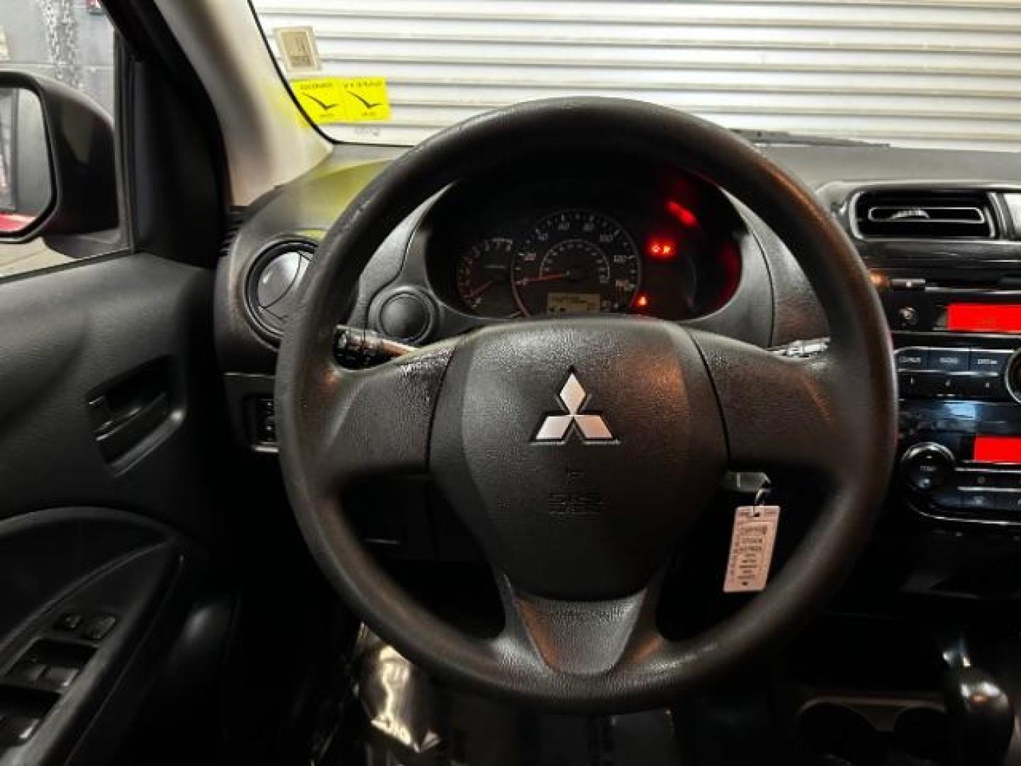 2015 RED Mitsubishi Mirage (ML32A3HJ9FH) with an 3-Cyl 1.2 Liter engine, Automatic CVT transmission, located at 412 Auto Vista Drive, Palmdale, 93551, (661) 945-0620, 34.592636, -118.136681 - Photo#13