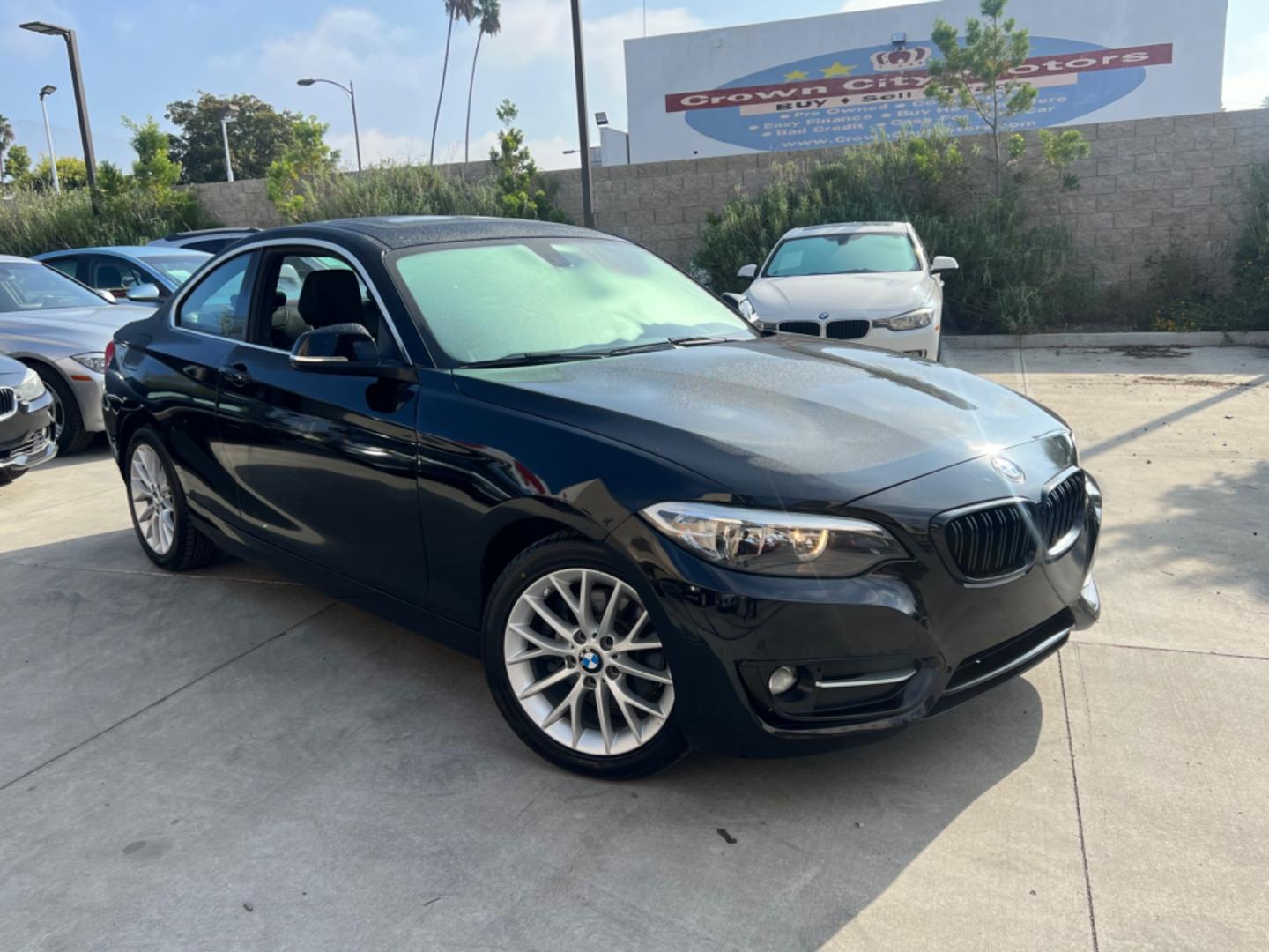 2016 Black BMW 2-Series 228i SULEV Coupe (WBA1F9C51GV) with an 2.0L L4 DOHC 16V engine, 8A transmission, located at 30 S. Berkeley Avenue, Pasadena, CA, 91107, (626) 248-7567, 34.145447, -118.109398 - Crown City Motors is a used “Buy Here Pay Here” car dealer in Pasadena CA. “Buy Here Pay Here” financing, means that when you purchase your vehicle from our dealership, that you make the payments to the dealership as well. We do not need the banks approval to get you approved for a used auto - Photo#7