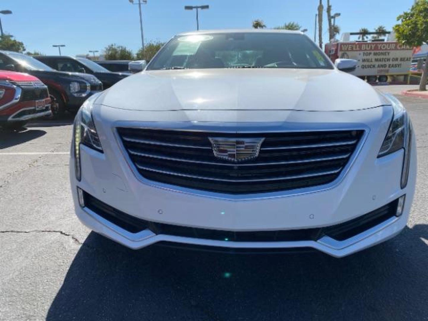 2016 WHITE Cadillac CT6 (1G6KG5R61GU) with an V6 Twin Turbo 3.0 Liter engine, Automatic 8-Spd transmission, located at 412 Auto Vista Drive, Palmdale, 93551, (661) 945-0620, 34.592636, -118.136681 - Photo#2