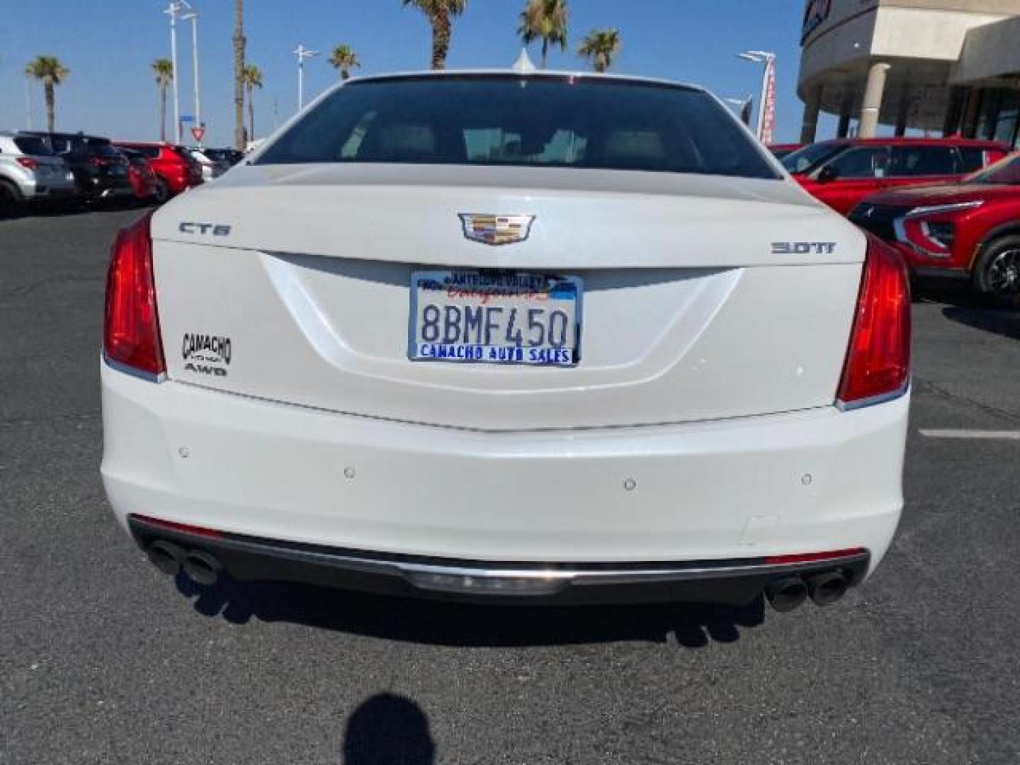 2016 WHITE Cadillac CT6 (1G6KG5R61GU) with an V6 Twin Turbo 3.0 Liter engine, Automatic 8-Spd transmission, located at 412 Auto Vista Drive, Palmdale, 93551, (661) 945-0620, 34.592636, -118.136681 - Photo#6