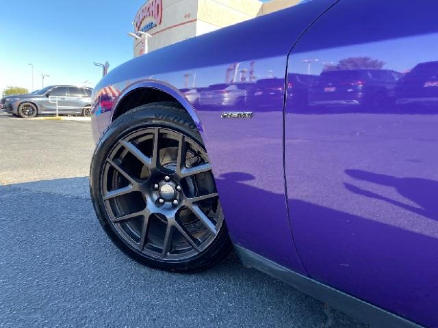 2016 PURPLE Dodge Challenger (2C3CDZBT0GH) with an V8 HEMI MDS 5.7 Liter engine, Automatic 8-Spd transmission, located at 412 Auto Vista Drive, Palmdale, 93551, (661) 945-0620, 34.592636, -118.136681 - Photo#10