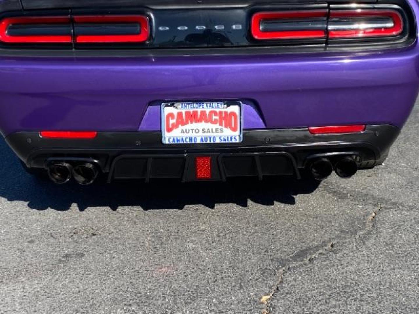 2016 PURPLE Dodge Challenger (2C3CDZBT0GH) with an V8 HEMI MDS 5.7 Liter engine, Automatic 8-Spd transmission, located at 412 Auto Vista Drive, Palmdale, 93551, (661) 945-0620, 34.592636, -118.136681 - Photo#15