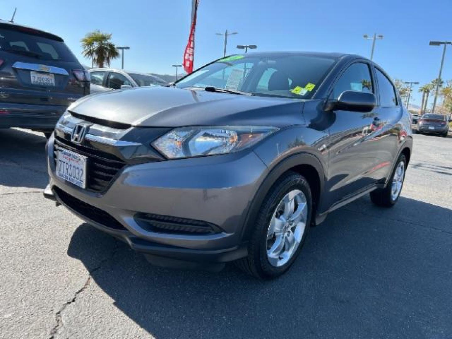 2016 GRAY Honda HR-V (3CZRU5H35GM) with an 4-Cyl i-VTEC 1.8 Liter engine, Auto CVT w/Sport Mode transmission, located at 412 Auto Vista Drive, Palmdale, 93551, (661) 945-0620, 34.592636, -118.136681 - Photo#2