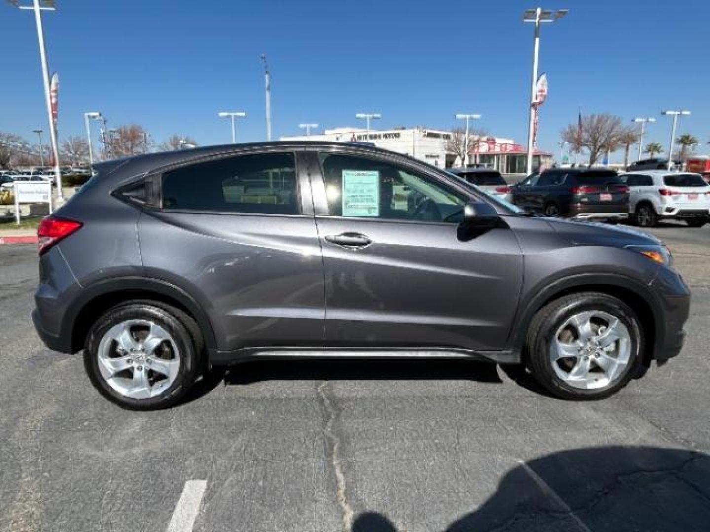 2016 GRAY Honda HR-V (3CZRU5H35GM) with an 4-Cyl i-VTEC 1.8 Liter engine, Auto CVT w/Sport Mode transmission, located at 412 Auto Vista Drive, Palmdale, 93551, (661) 945-0620, 34.592636, -118.136681 - Photo#7