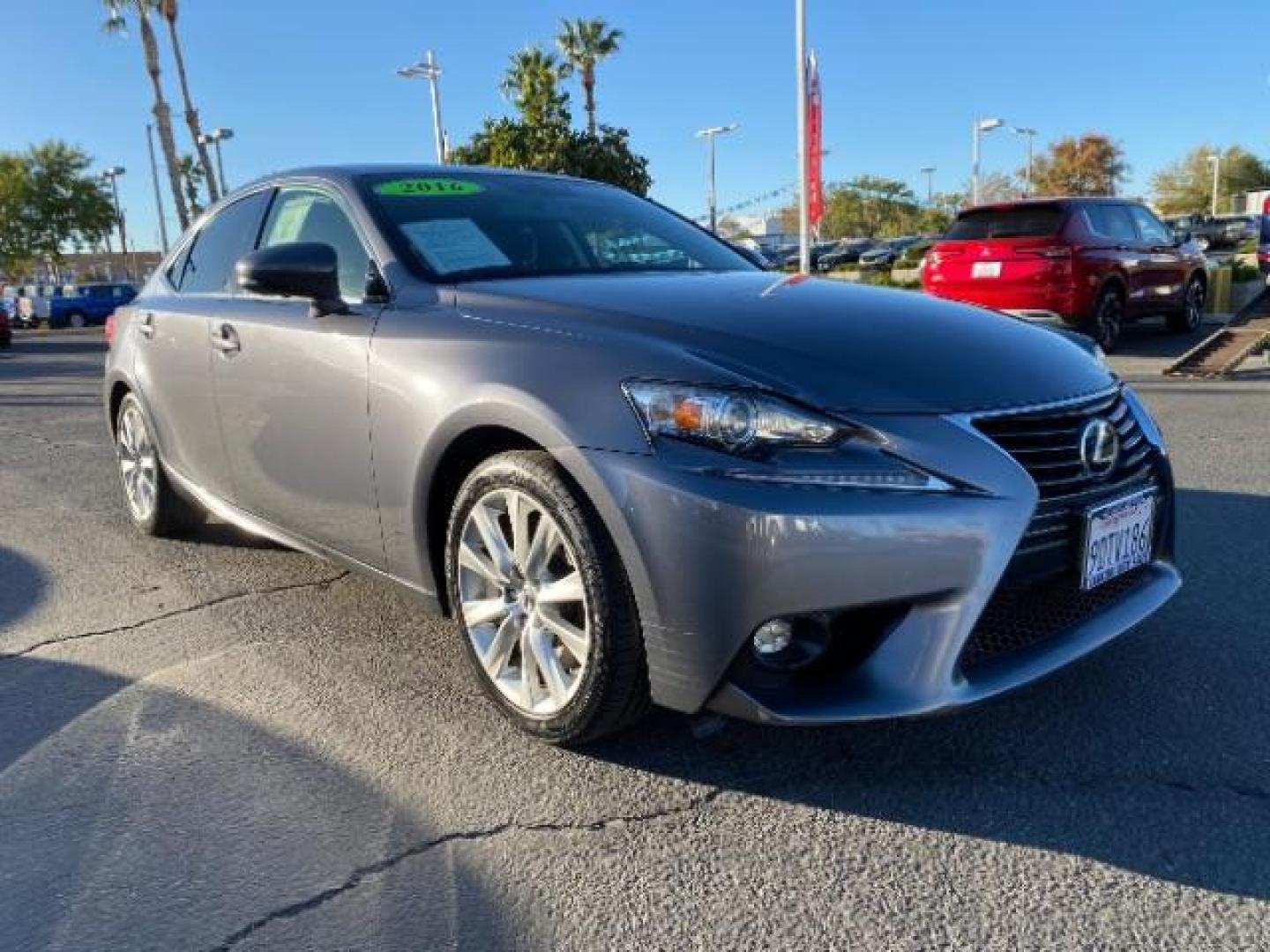 2016 GRAY Lexus IS 200t (JTHBA1D27G5) with an 4-Cyl Turbo 2.0 Liter engine, Auto 8-Spd w/Multi-Mode transmission, located at 412 Auto Vista Drive, Palmdale, 93551, (661) 945-0620, 34.592636, -118.136681 - Photo#0