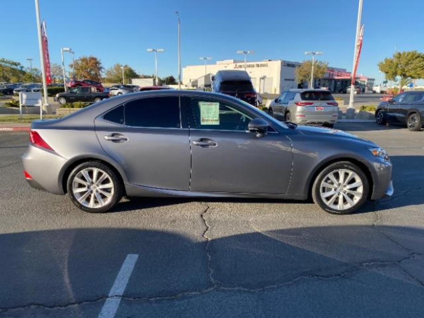 2016 GRAY Lexus IS 200t (JTHBA1D27G5) with an 4-Cyl Turbo 2.0 Liter engine, Auto 8-Spd w/Multi-Mode transmission, located at 412 Auto Vista Drive, Palmdale, 93551, (661) 945-0620, 34.592636, -118.136681 - Photo#7