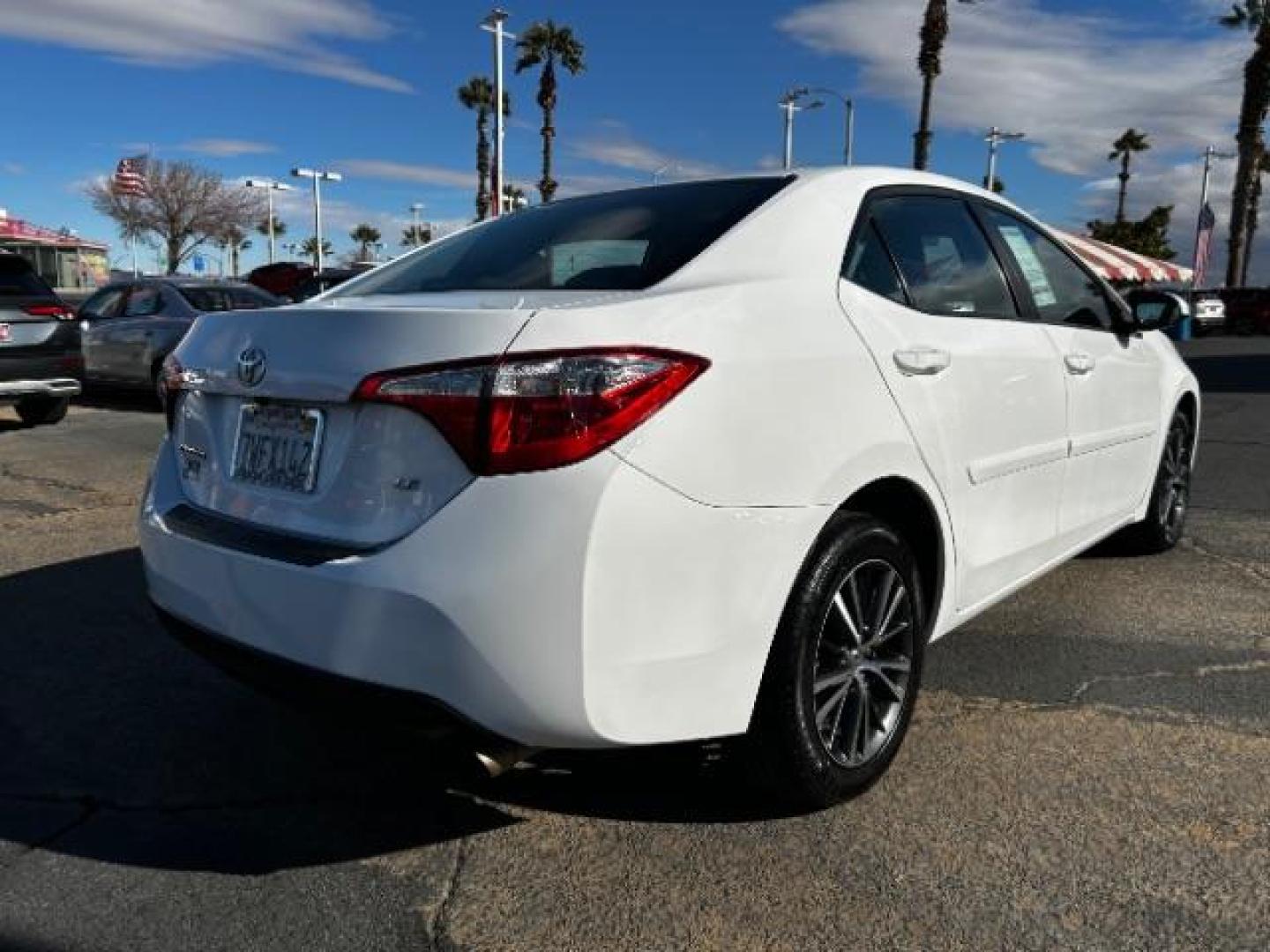 2016 WHITE Toyota Corolla (2T1BURHE3GC) with an 4-Cyl 1.8 Liter engine, Automatic CVTi-S transmission, located at 412 Auto Vista Drive, Palmdale, 93551, (661) 945-0620, 34.592636, -118.136681 - Photo#6