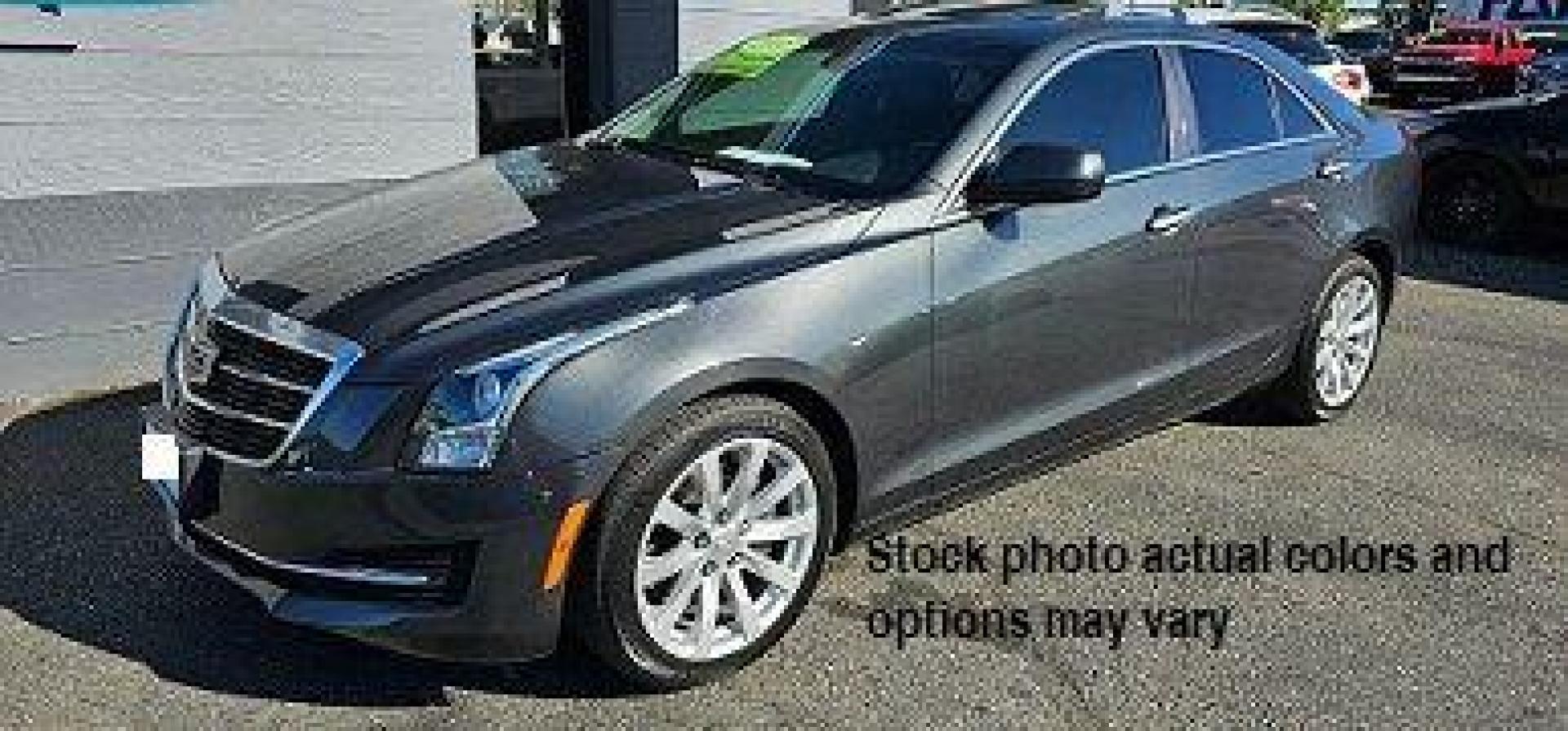 2017 GRAY Cadillac ATS Coupe (1G6AB1RX2H0) with an 4-Cyl Turbo 2.0 Liter engine, Manual transmission, located at 412 Auto Vista Drive, Palmdale, 93551, (661) 945-0620, 34.592636, -118.136681 - Photo#0