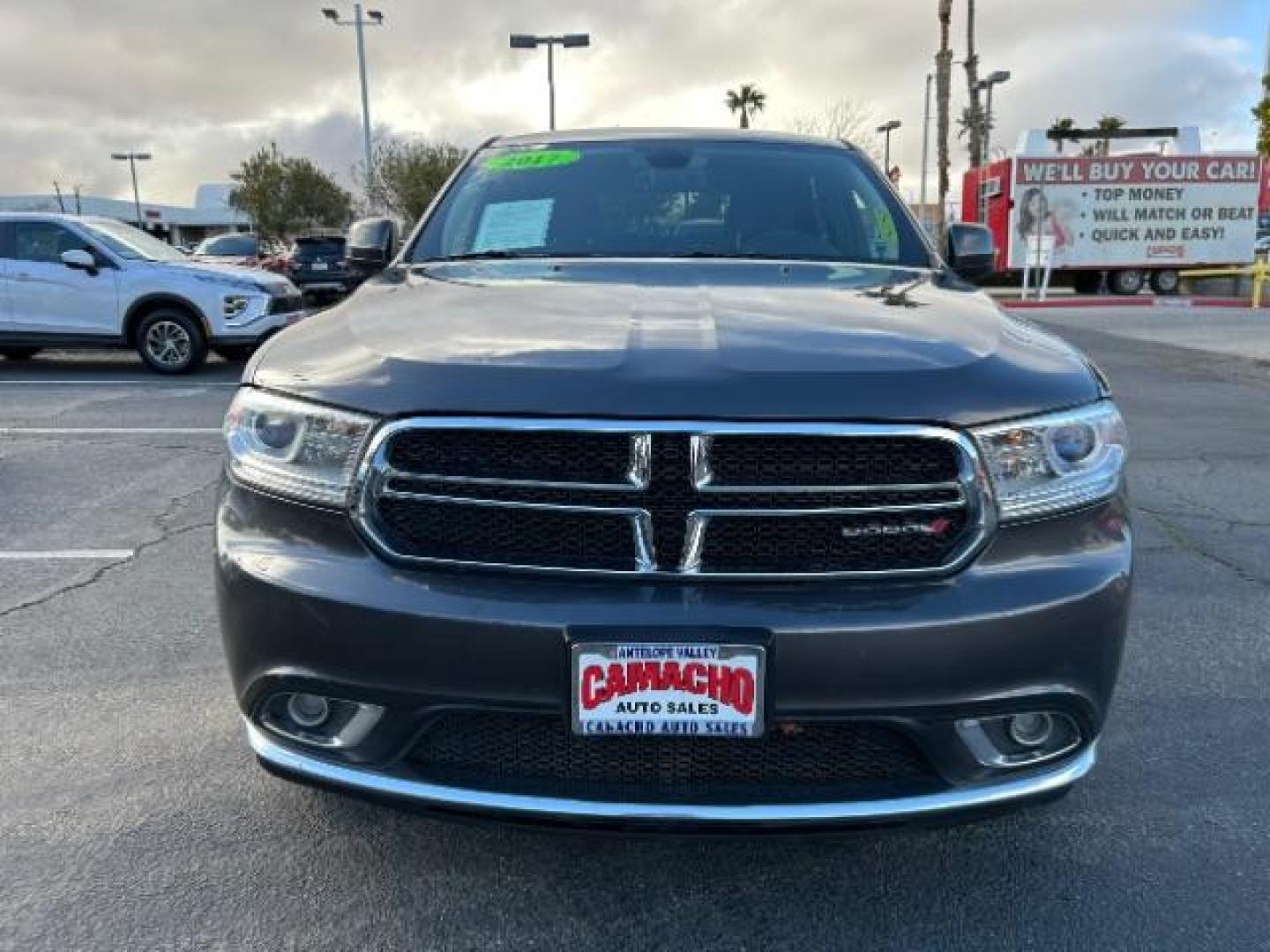 2017 GRAY Dodge Durango (1C4RDHAGXHC) with an V6 3.6 Liter engine, Automatic 8-Spd transmission, located at 412 Auto Vista Drive, Palmdale, 93551, (661) 945-0620, 34.592636, -118.136681 - Photo#2