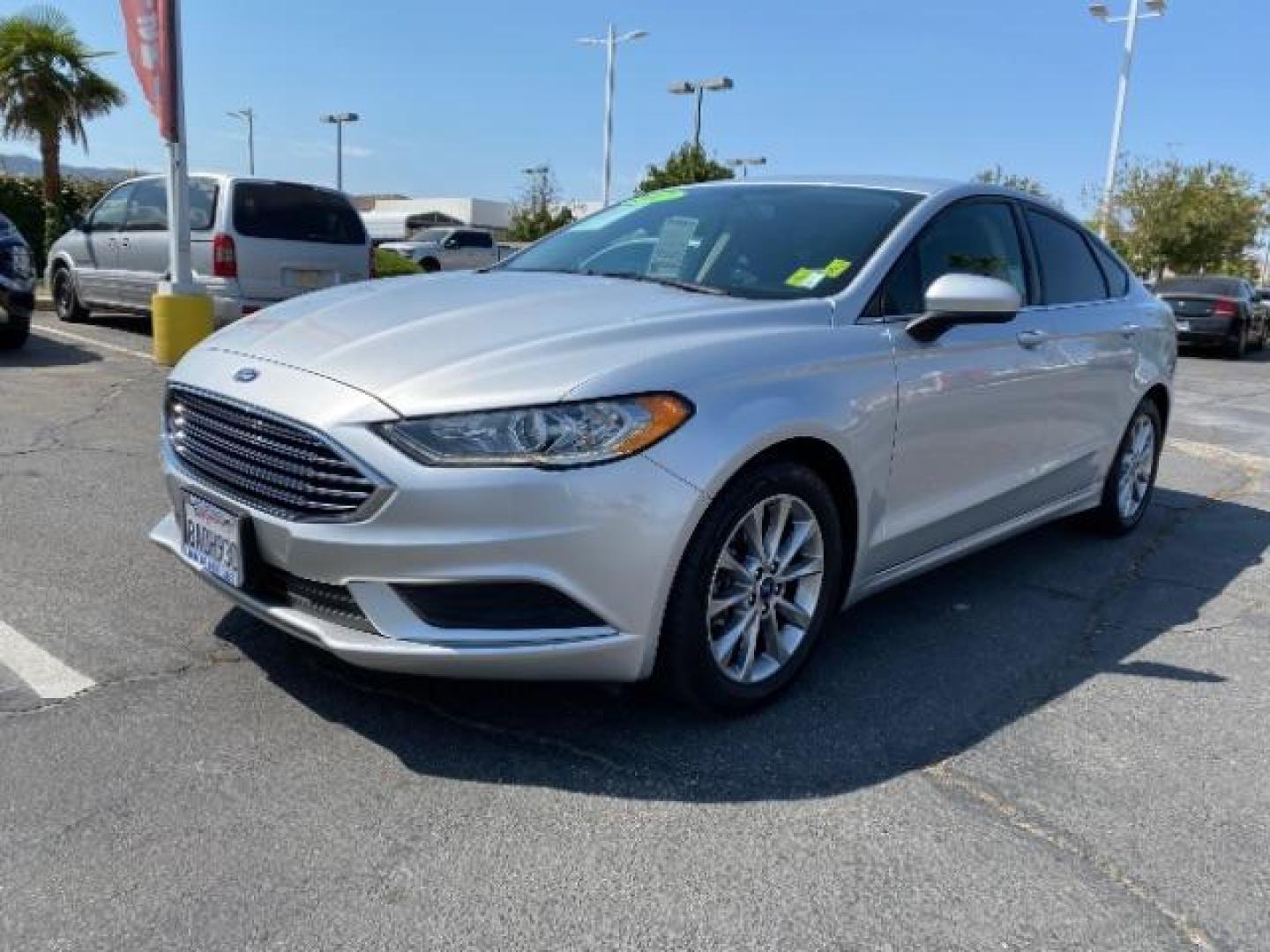 2017 SILVER Ford Fusion (3FA6P0H74HR) with an 4-Cyl 2.5 Liter engine, Auto 6-Spd SelectShift transmission, located at 412 Auto Vista Drive, Palmdale, 93551, (661) 945-0620, 34.592636, -118.136681 - Photo#2