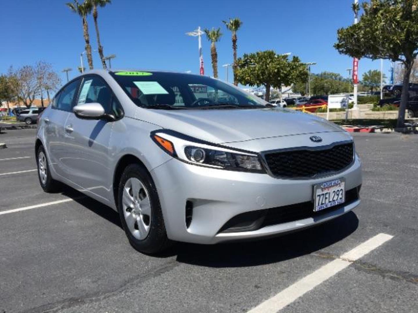 2017 GRAY Kia Forte (3KPFK4A74HE) with an 4-Cyl 2.0 Liter engine, Automatic 6-Spd transmission, located at 412 Auto Vista Drive, Palmdale, 93551, (661) 945-0620, 34.592636, -118.136681 - Photo#0