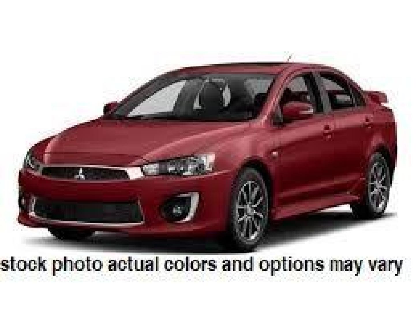 2017 RED Mitsubishi Lancer (JA32U2FU0HU) with an 4-Cyl 2.0 Liter engine, Automatic CVT transmission, located at 412 Auto Vista Drive, Palmdale, 93551, (661) 945-0620, 34.592636, -118.136681 - Photo#0