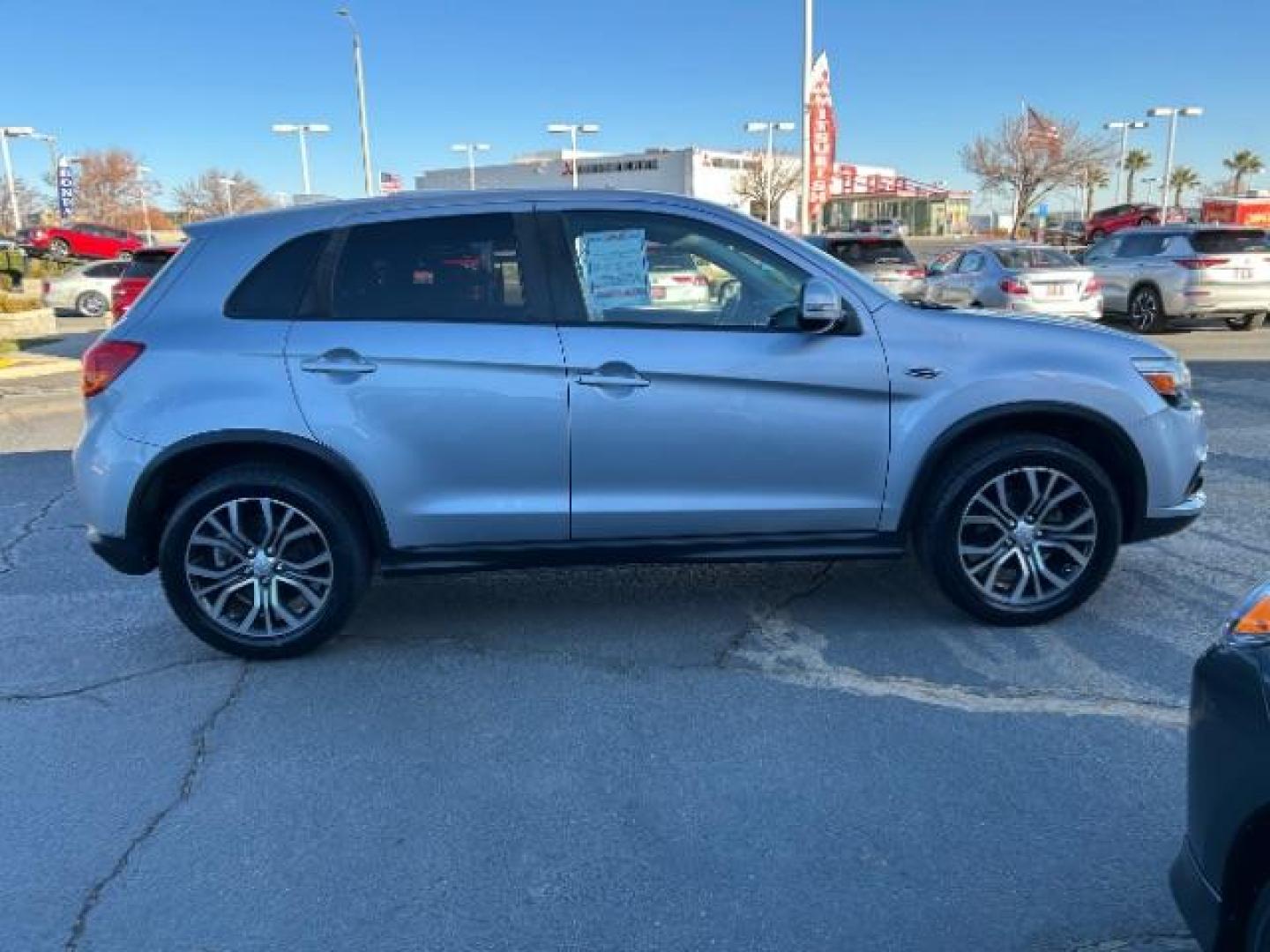 2017 SILVER Mitsubishi Outlander Sport (JA4AP3AW7HZ) with an 4-Cyl 2.4 Liter engine, CVT w/Sportronic transmission, located at 412 Auto Vista Drive, Palmdale, 93551, (661) 945-0620, 34.592636, -118.136681 - Photo#8