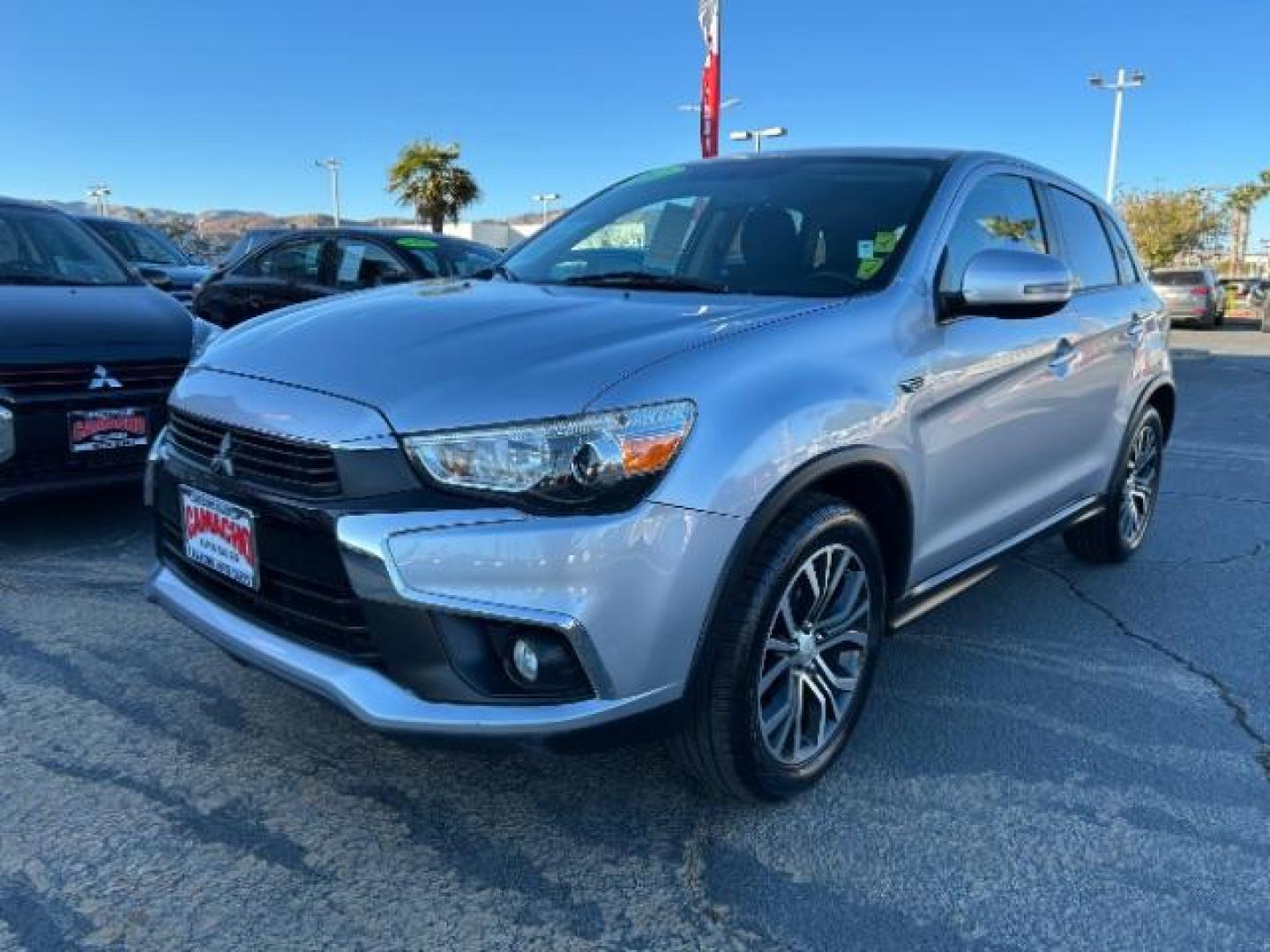 2017 SILVER Mitsubishi Outlander Sport (JA4AP3AW7HZ) with an 4-Cyl 2.4 Liter engine, CVT w/Sportronic transmission, located at 412 Auto Vista Drive, Palmdale, 93551, (661) 945-0620, 34.592636, -118.136681 - Photo#3