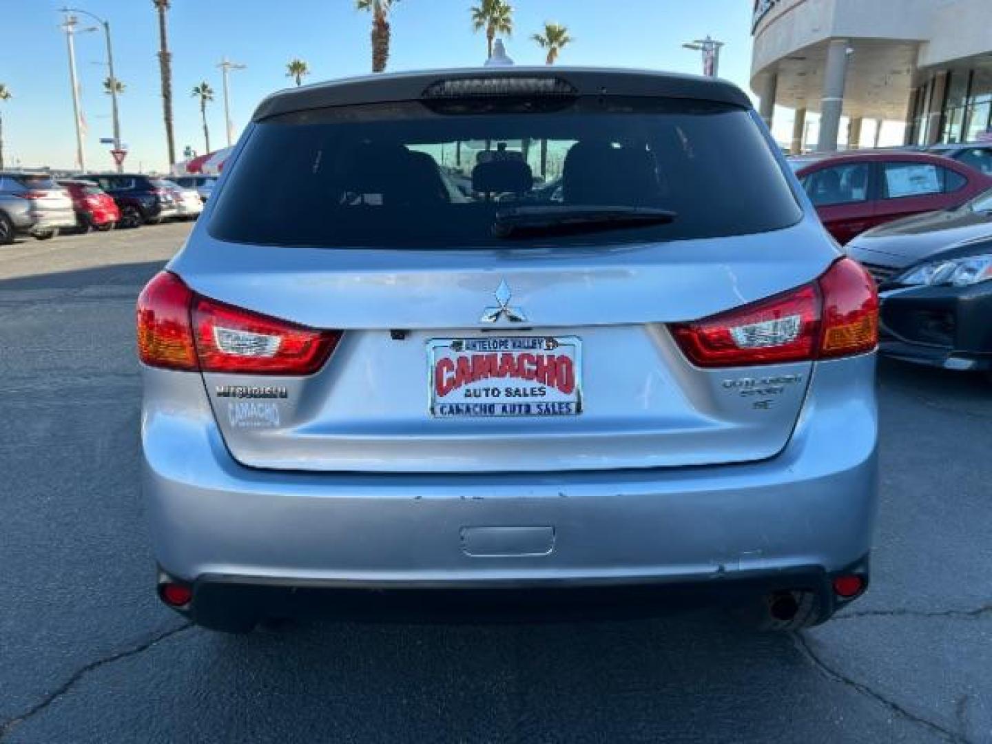 2017 SILVER Mitsubishi Outlander Sport (JA4AP3AW7HZ) with an 4-Cyl 2.4 Liter engine, CVT w/Sportronic transmission, located at 412 Auto Vista Drive, Palmdale, 93551, (661) 945-0620, 34.592636, -118.136681 - Photo#6