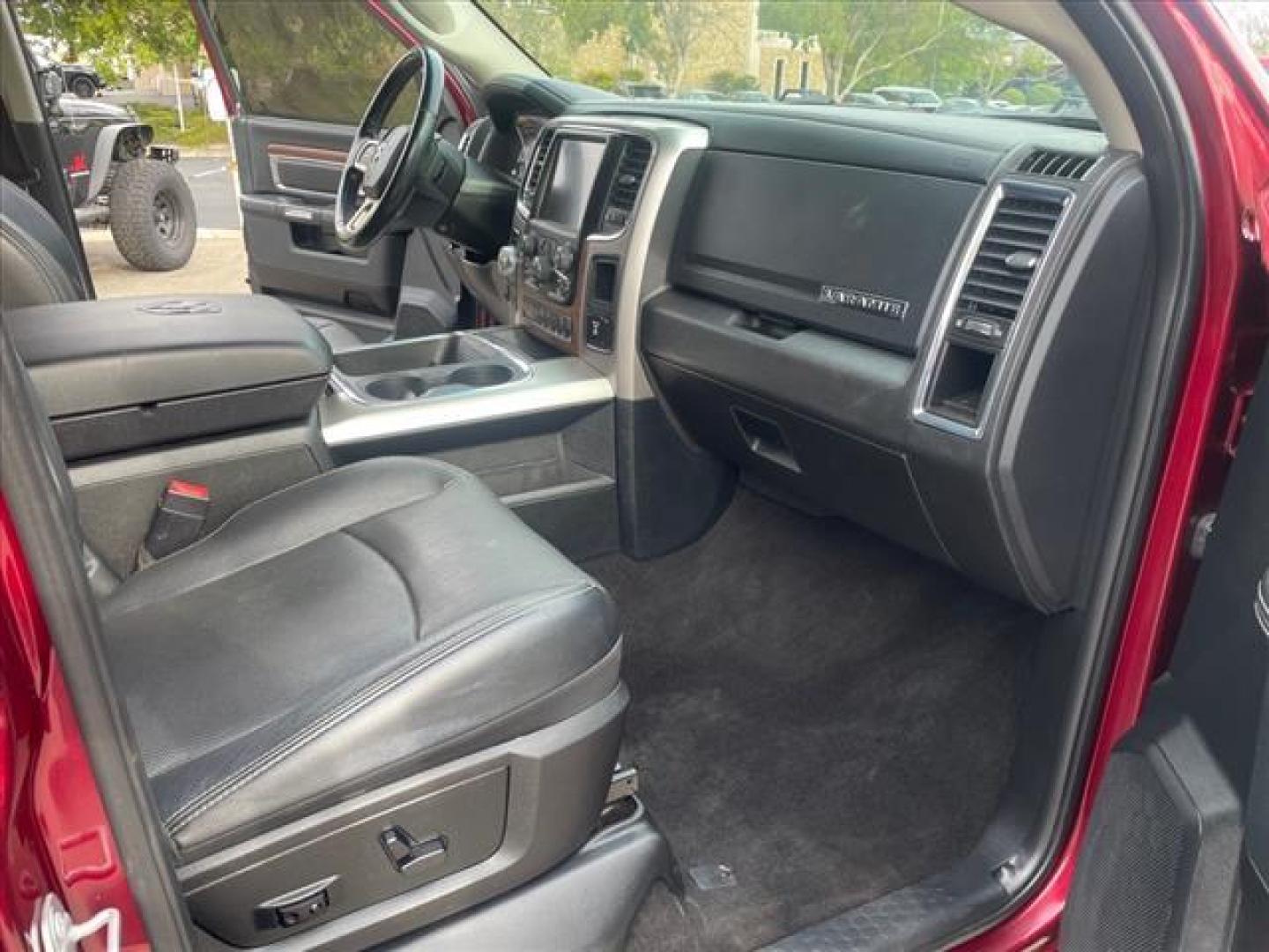 2017 Delmonico Red Pearl Coat RAM 1500 Laramie (1C6RR7NT6HS) with an 5.7L HEMI 5.7L V8 395hp 410ft. lbs. Sequential Multiport Fuel Injection engine, 8-Speed Shiftable Automatic transmission, located at 800 Riverside Ave, Roseville, CA, 95678, 916-773-4549 & Toll Free: 866-719-4393, 38.732265, -121.291039 - 4X4 CREW CAB LARAMIE 5.7 HEMI V8 CLEAN CARFAX - Photo#14