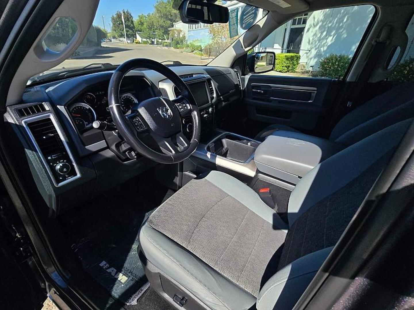 2017 GRAY Ram 1500 4WD (1C6RR7LT3HS) with an V8 HEMI 5.7 Liter engine, Automatic 8-Spd transmission, located at 246 E Walker St., Orland, 95963, (530) 865-5800, 39.747589, -122.178398 - Photo#11