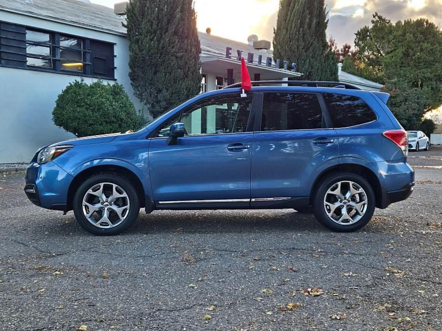 2017 BLUE Subaru Forester (JF2SJAWC2HH) with an 4-Cyl PZEV 2.5 Liter engine, Auto CVT Lineartronic transmission, located at 246 E Walker St., Orland, 95963, (530) 865-5800, 39.747589, -122.178398 - Photo#4