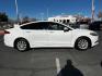 2018 WHITE Ford Fusion (3FA6P0G71JR) with an 4-Cyl 2.5 Liter engine, Automatic 6-Spd w/SelectShift transmission, located at 412 Auto Vista Drive, Palmdale, 93551, (661) 945-0620, 34.592636, -118.136681 - Photo#7