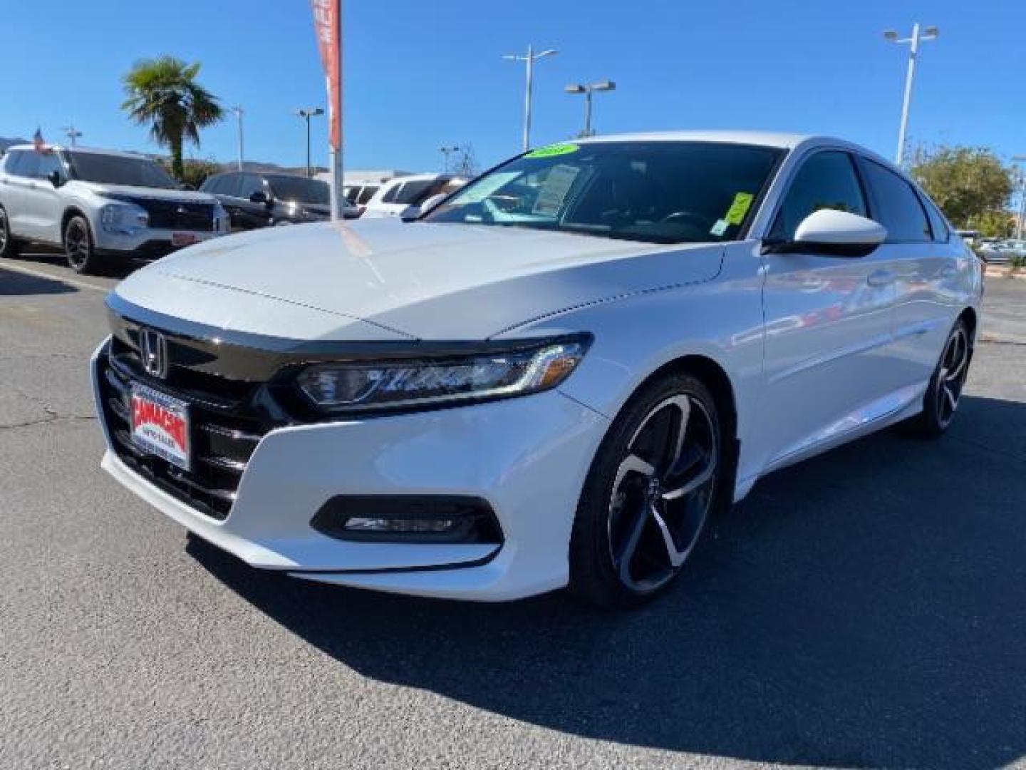 2018 WHITE Honda Accord Sedan (1HGCV1F31JA) with an 4-Cyl i-VTEC Turbo 1.5 Liter engine, Auto CVT w/Sport Mode transmission, located at 412 Auto Vista Drive, Palmdale, 93551, (661) 945-0620, 34.592636, -118.136681 - Photo#2