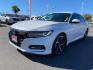 2018 WHITE Honda Accord Sedan (1HGCV1F31JA) with an 4-Cyl i-VTEC Turbo 1.5 Liter engine, Auto CVT w/Sport Mode transmission, located at 412 Auto Vista Drive, Palmdale, 93551, (661) 945-0620, 34.592636, -118.136681 - Photo#2