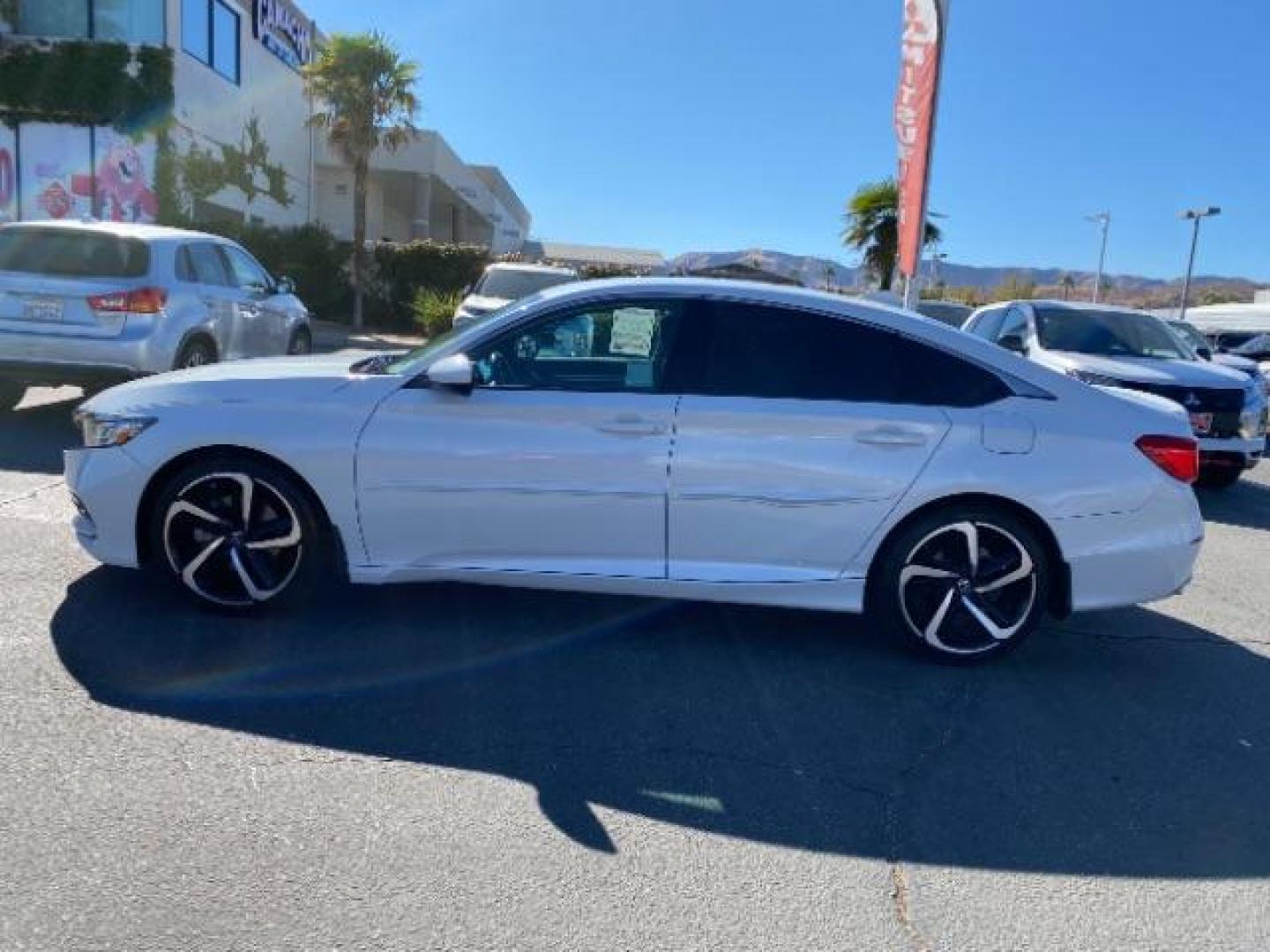 2018 WHITE Honda Accord Sedan (1HGCV1F31JA) with an 4-Cyl i-VTEC Turbo 1.5 Liter engine, Auto CVT w/Sport Mode transmission, located at 412 Auto Vista Drive, Palmdale, 93551, (661) 945-0620, 34.592636, -118.136681 - Photo#3