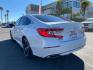 2018 WHITE Honda Accord Sedan (1HGCV1F31JA) with an 4-Cyl i-VTEC Turbo 1.5 Liter engine, Auto CVT w/Sport Mode transmission, located at 412 Auto Vista Drive, Palmdale, 93551, (661) 945-0620, 34.592636, -118.136681 - Photo#4