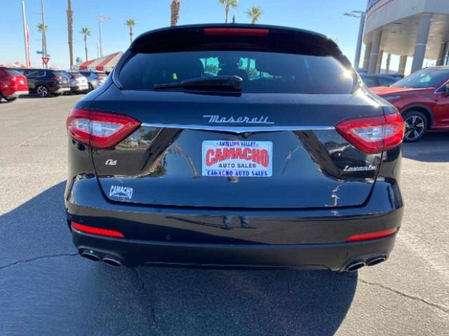 2018 BLACK Maserati Levante (ZN661XUA8JX) with an V6 Twin Turbo 3.0 Liter engine, Automatic 8-Spd w/Manual Mode transmission, located at 412 Auto Vista Drive, Palmdale, 93551, (661) 945-0620, 34.592636, -118.136681 - Photo#5