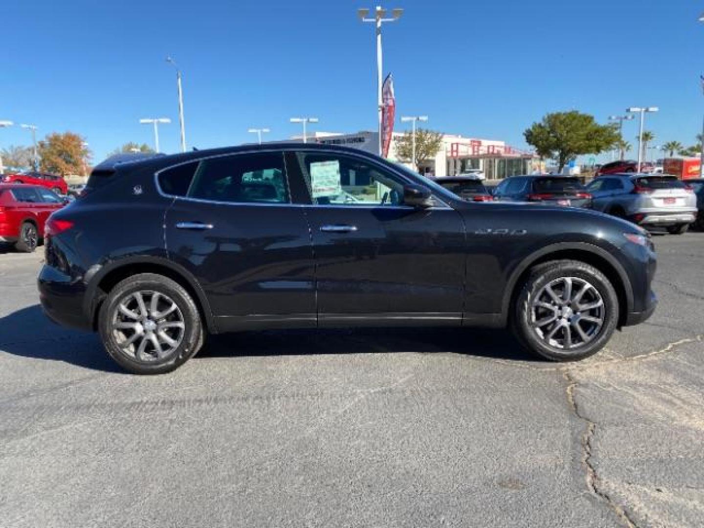 2018 BLACK Maserati Levante (ZN661XUA8JX) with an V6 Twin Turbo 3.0 Liter engine, Automatic 8-Spd w/Manual Mode transmission, located at 412 Auto Vista Drive, Palmdale, 93551, (661) 945-0620, 34.592636, -118.136681 - Photo#6